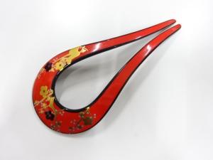 アンティーク　蒔絵　簪
